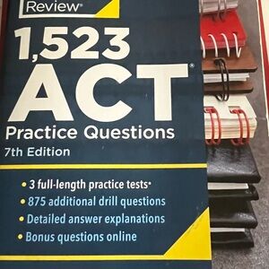 The Princeton Review 1523 ACT Practice Questions 7th Edition